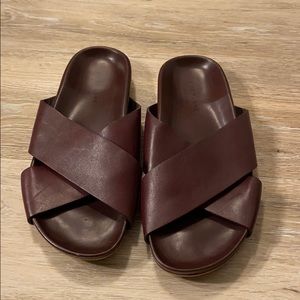 Everlane form crossover sandals